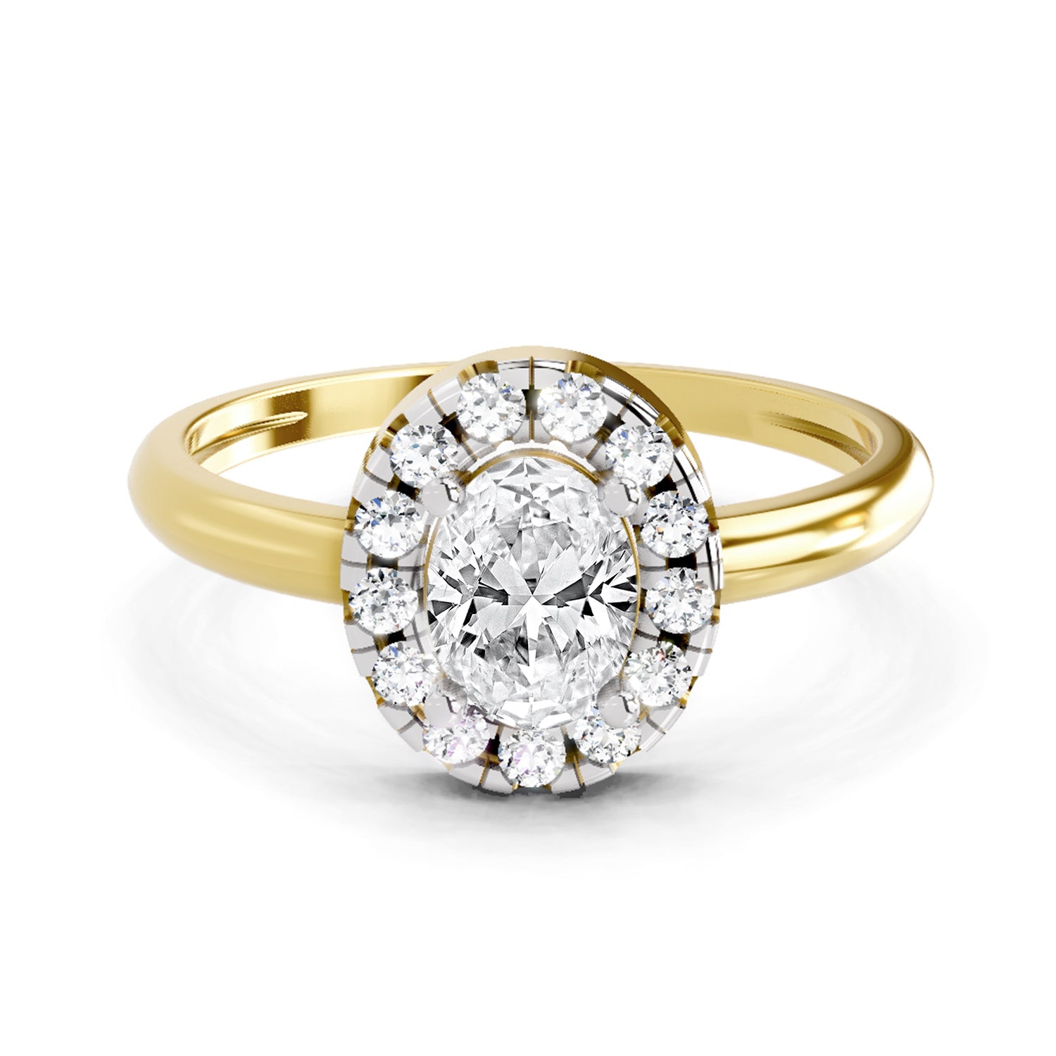 Ring 0.75 Carat Oval Shape Diamond