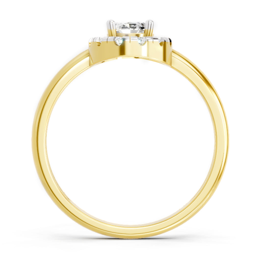 Ring 0.75 Carat Oval Shape Diamond