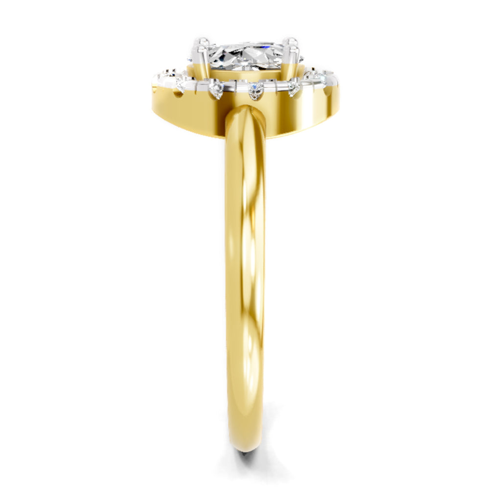 Ring 0.75 Carat Oval Shape Diamond
