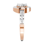 1.1 Carat Oval Ring FG VS Diamond