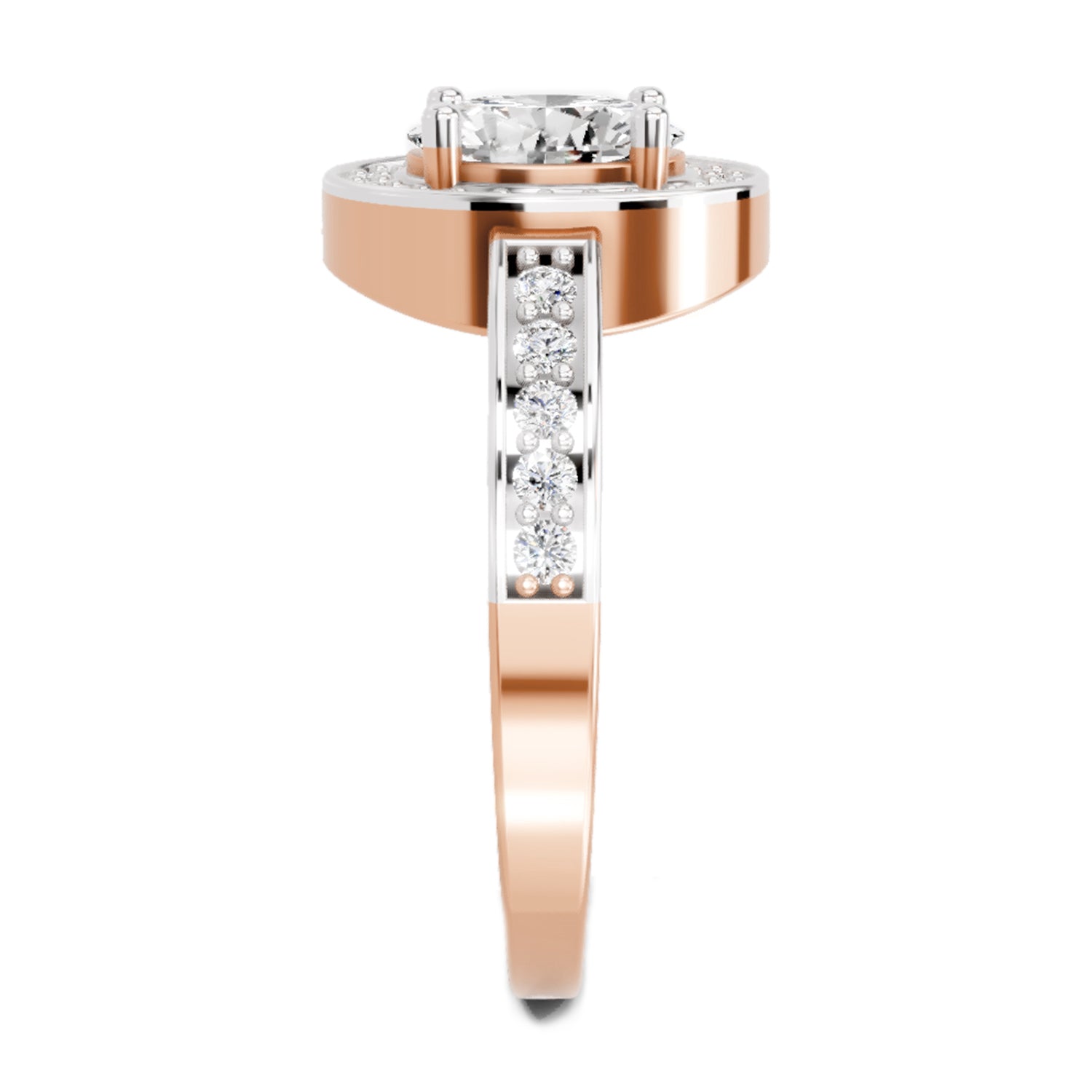 1.1 Carat Oval Ring FG VS Diamond