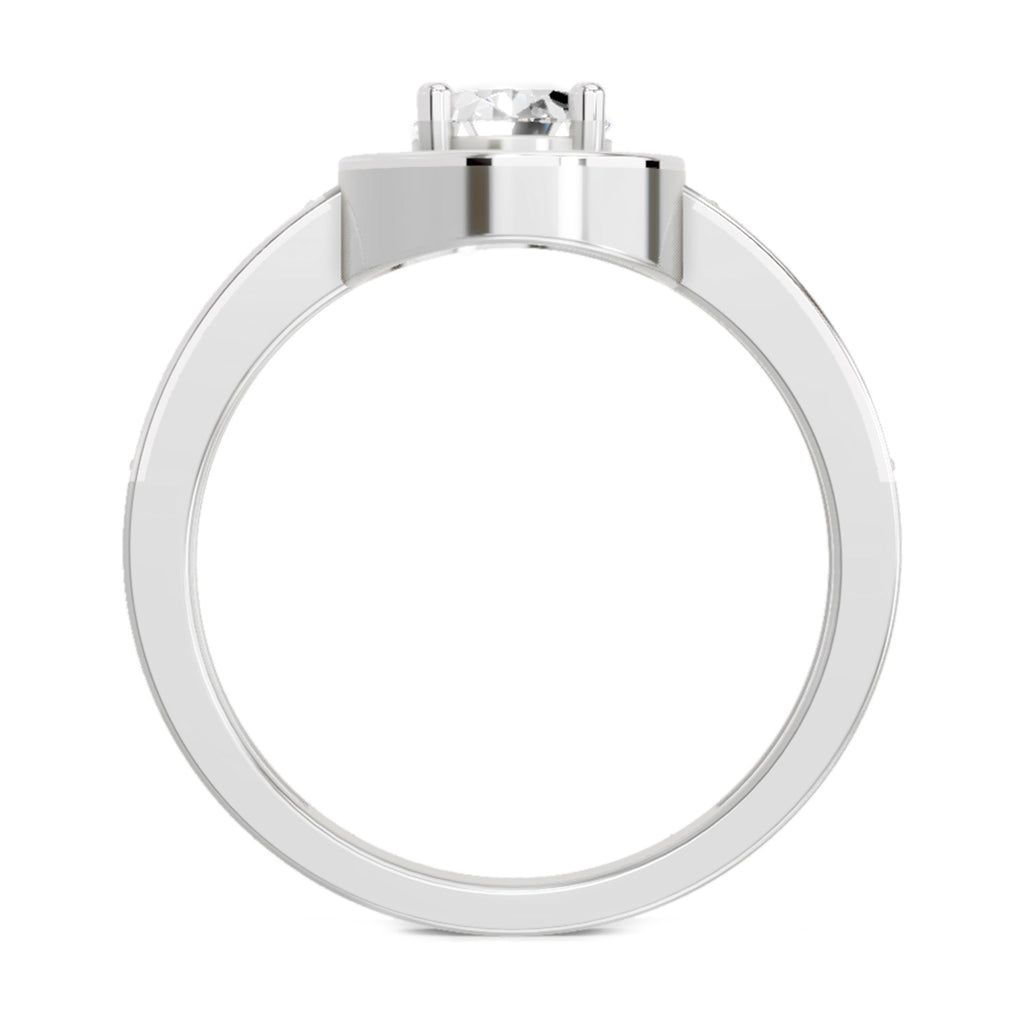 1.1 Carat Oval Ring FG VS Diamond