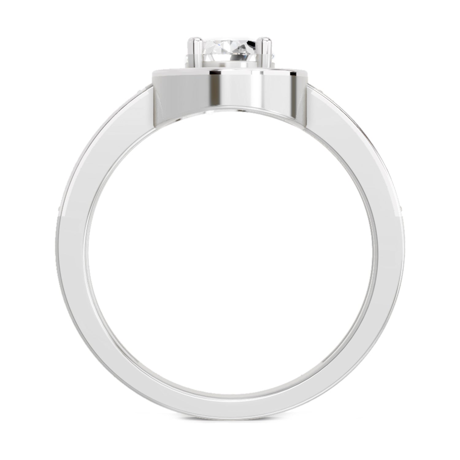 1.1 Carat Oval Ring FG VS Diamond