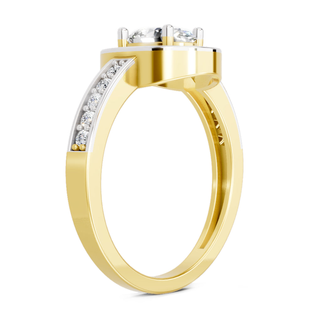 1.1 Carat Oval Ring FG VS Diamond