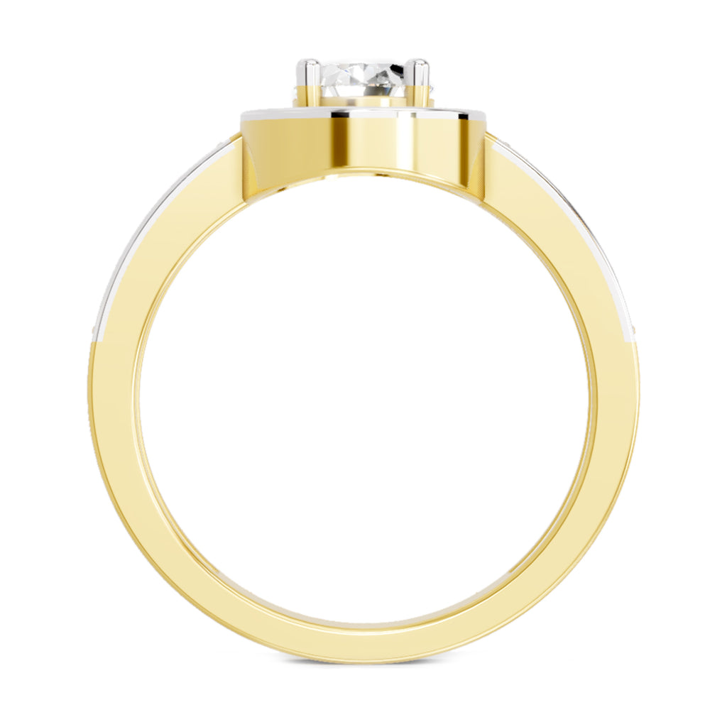 1.1 Carat Oval Ring FG VS Diamond