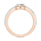 1.23 Carat Square Ring FG VS Diamond