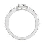 1.23 Carat Square Ring FG VS Diamond