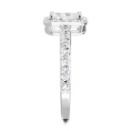 1.23 Carat Square Ring FG VS Diamond