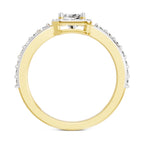 1.23 Carat Square Ring FG VS Diamond