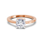 1 Carat Round Solitaire Ring FG VS Diamond