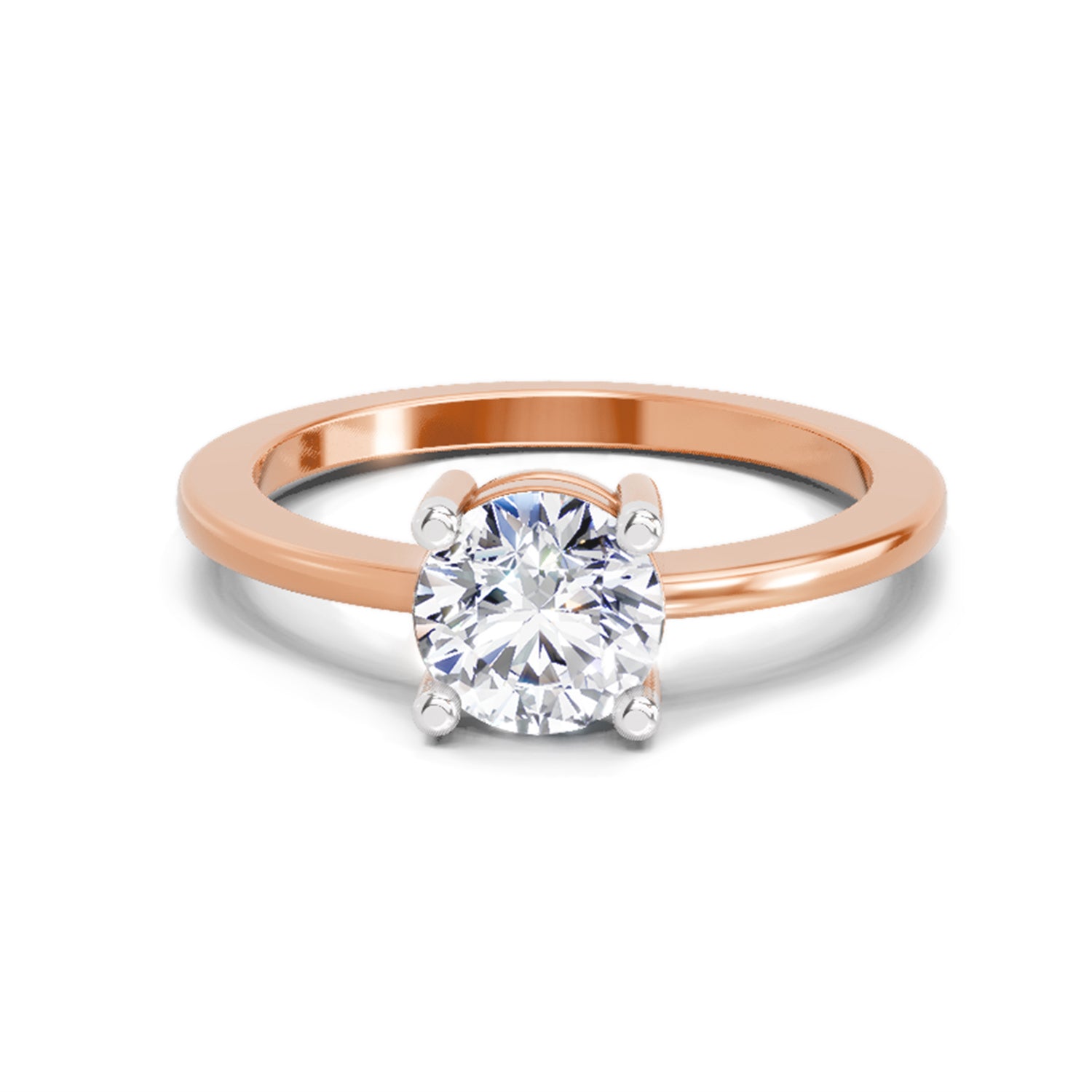 1.23 Carat Square Ring FG VS Diamond