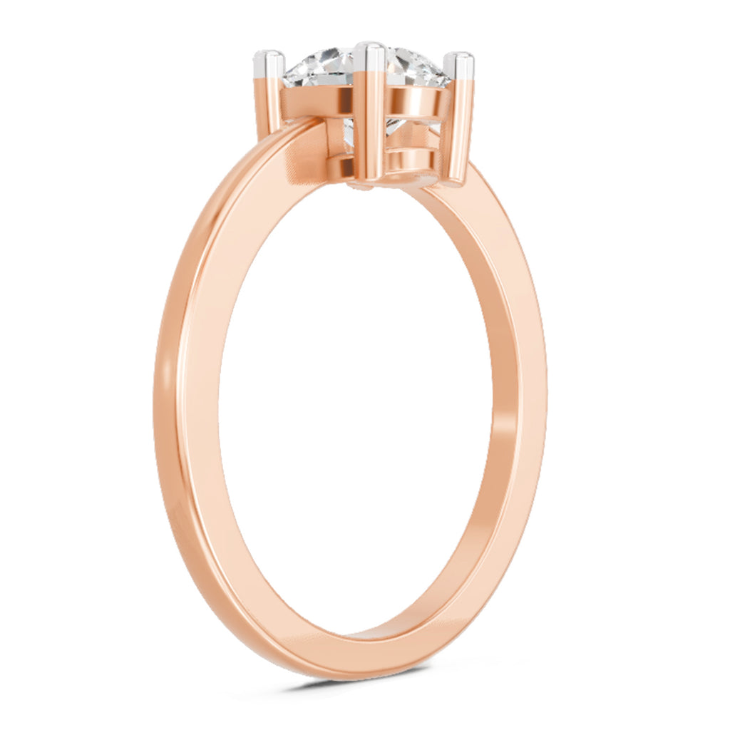 1 Carat Round Solitaire Ring FG VS Diamond