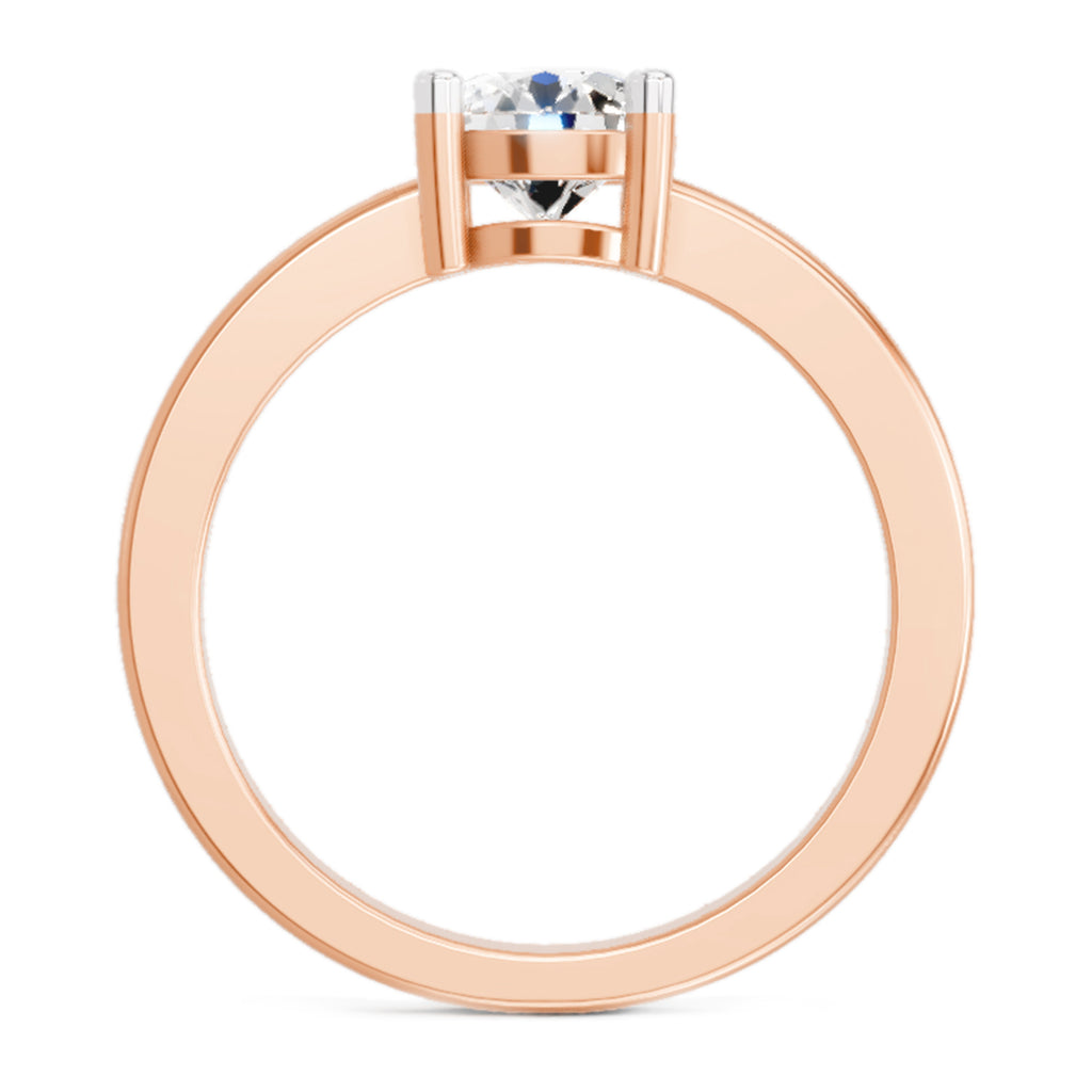 1 Carat Round Solitaire Ring FG VS Diamond