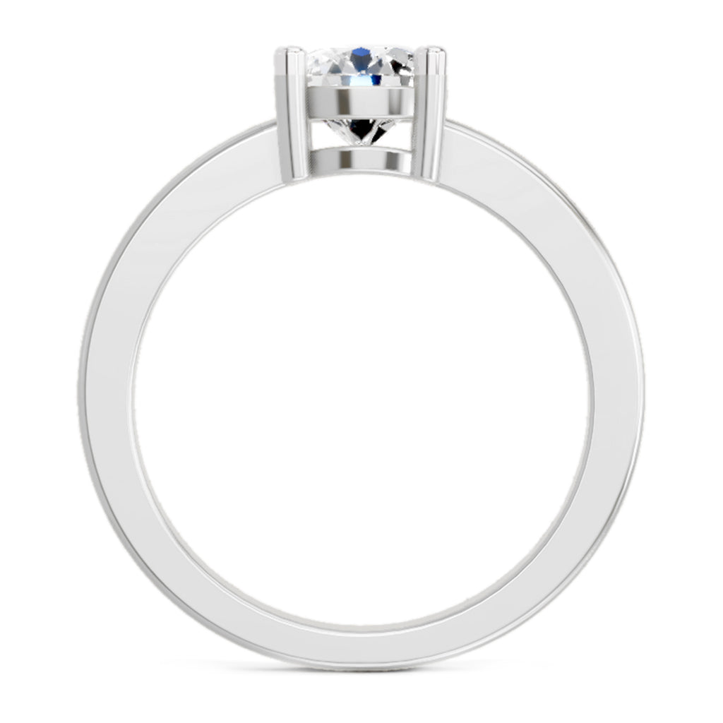 1 Carat Round Solitaire Ring FG VS Diamond
