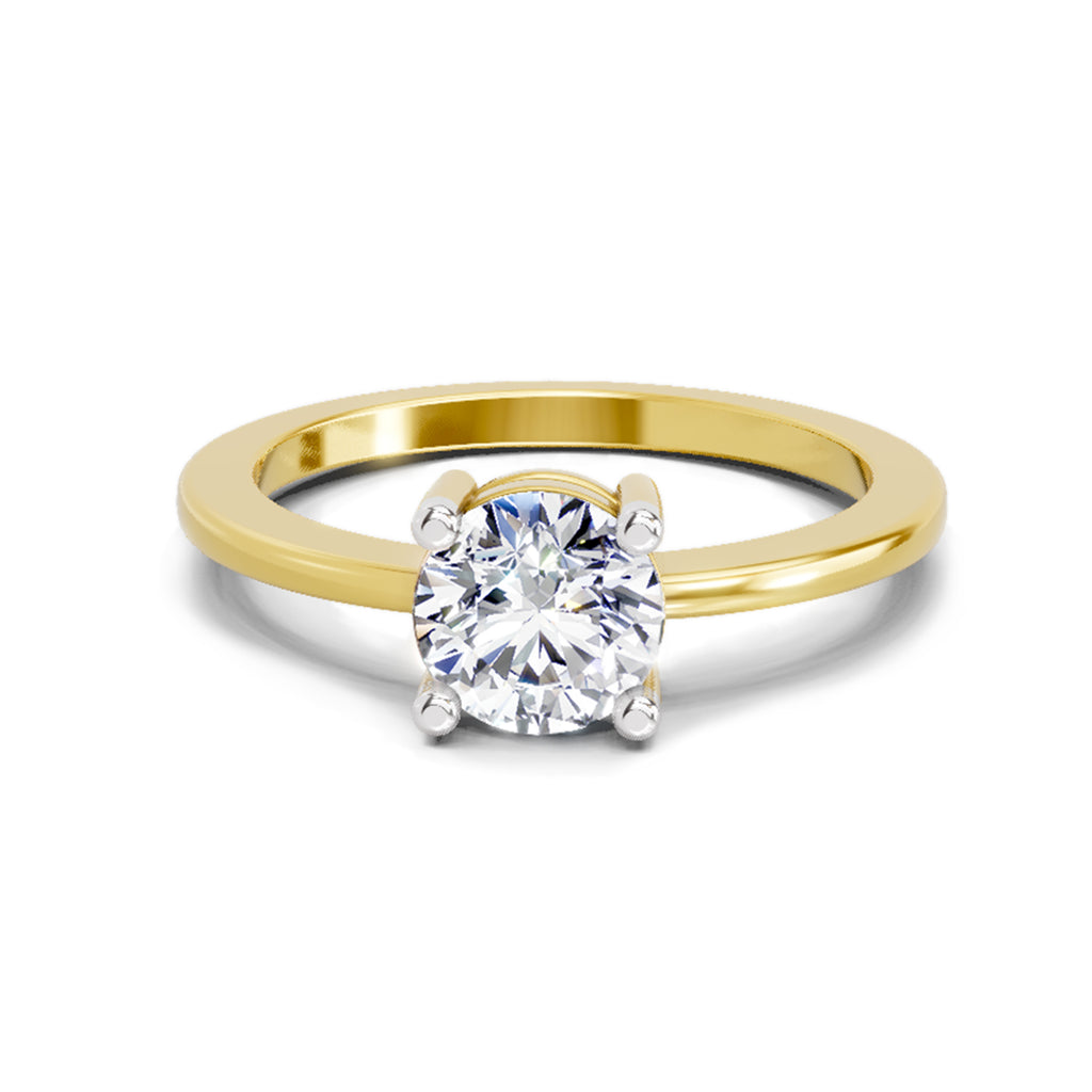 1 Carat Round Solitaire Ring FG VS Diamond