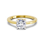 1 Carat Round Solitaire Ring FG VS Diamond