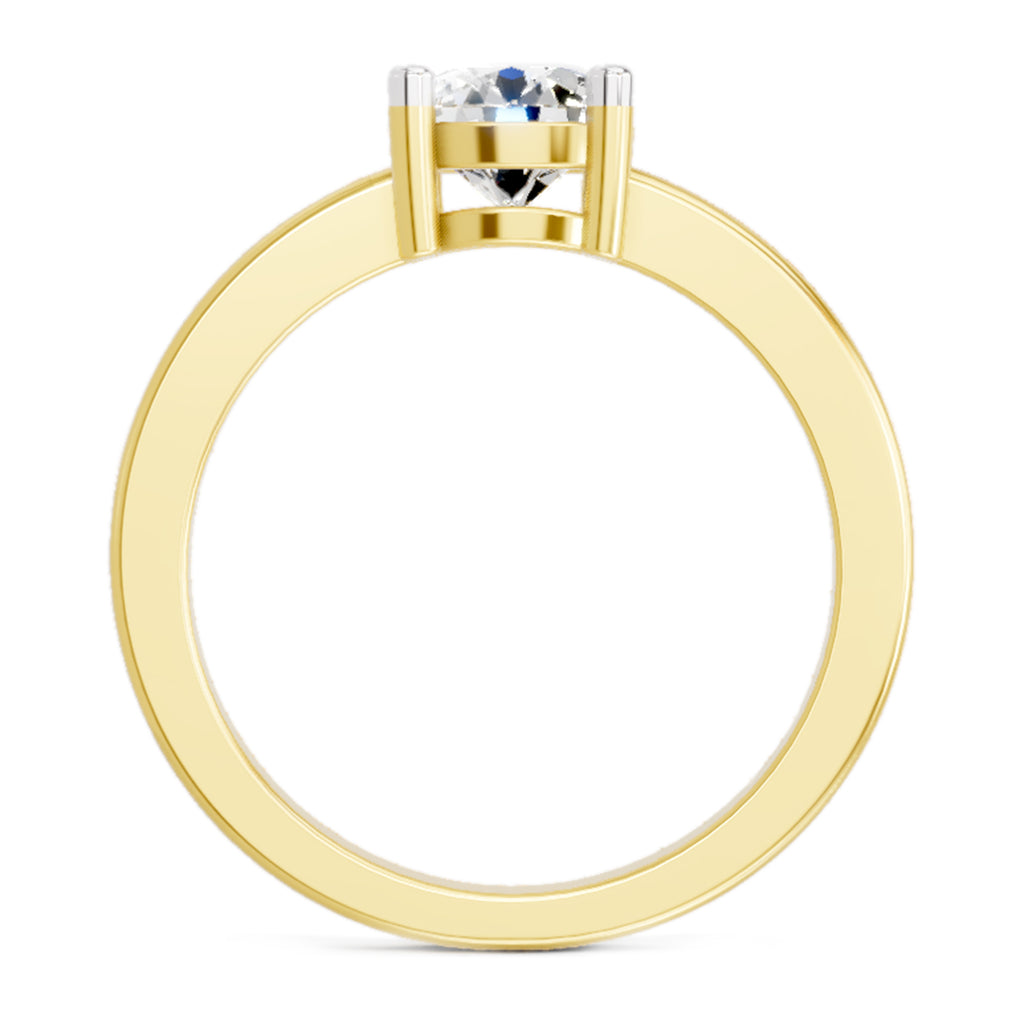 1 Carat Round Solitaire Ring FG VS Diamond