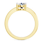 1 Carat Round Solitaire Ring FG VS Diamond