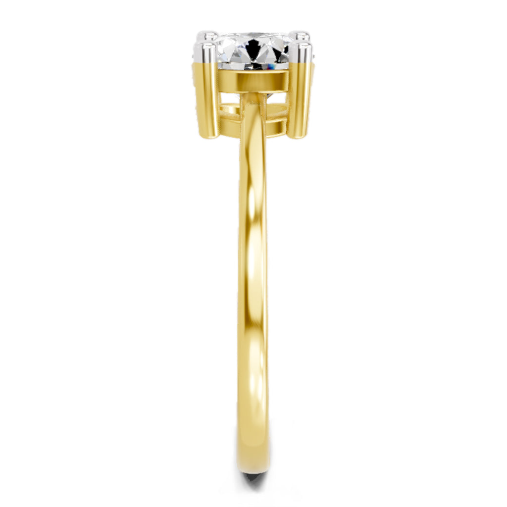 1 Carat Round Solitaire Ring FG VS Diamond
