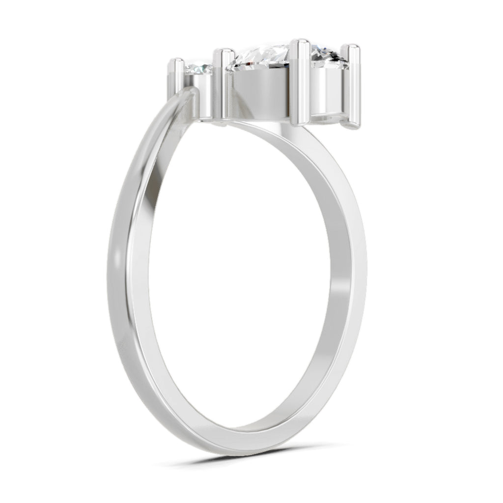 1.03 Carat Pear Ring FG VS Diamond