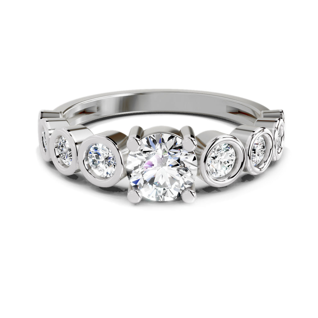 1.13 Carat Round Ring FG VS Diamond