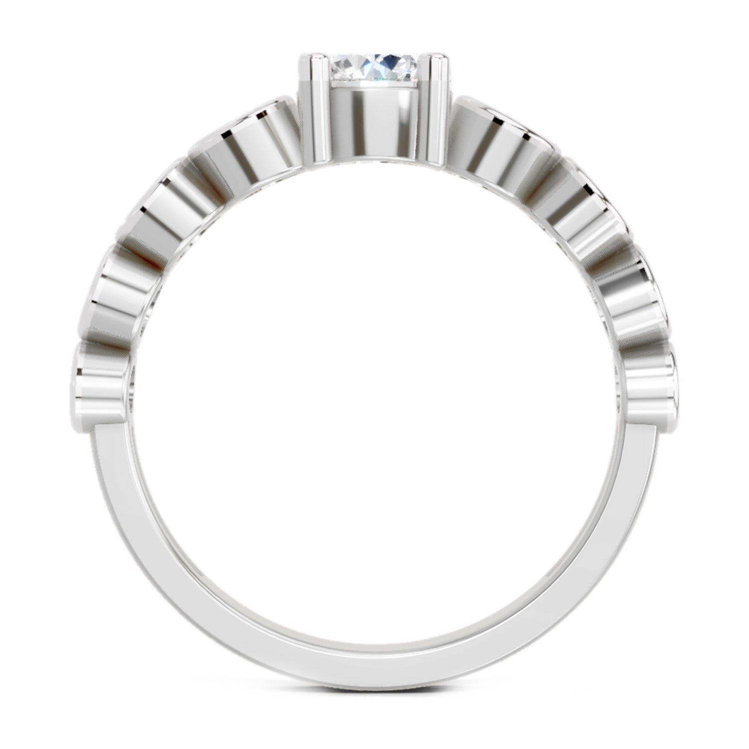 1.13 Carat Round Ring FG VS Diamond