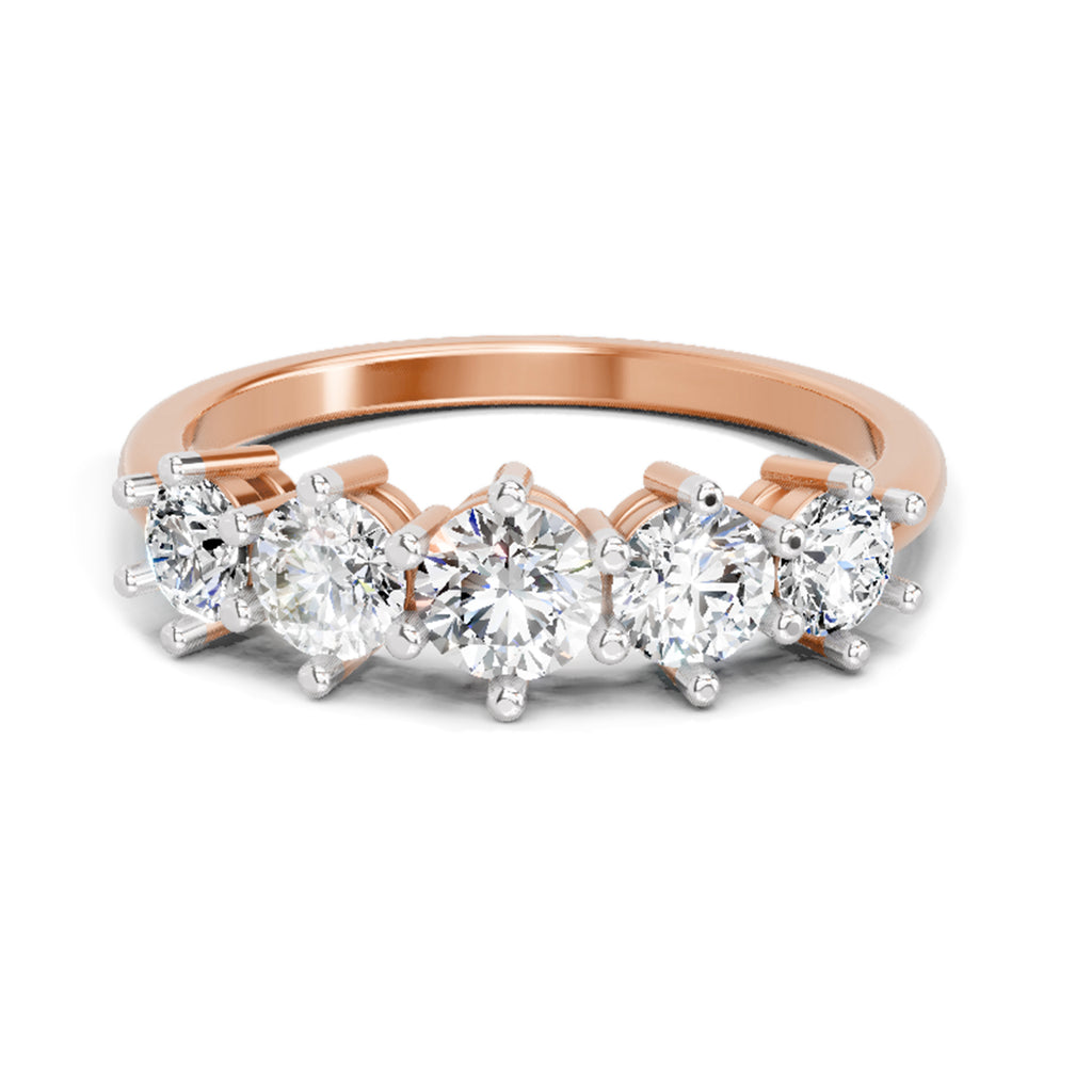 1.04 Carat Round Ring FG VS Diamond