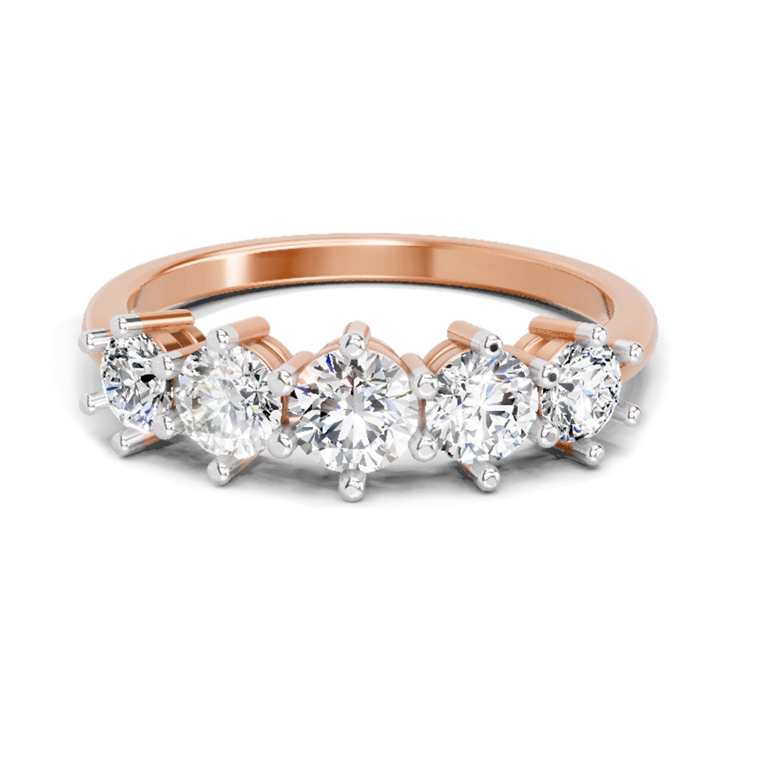 1.04 Carat Round Ring FG VS Diamond