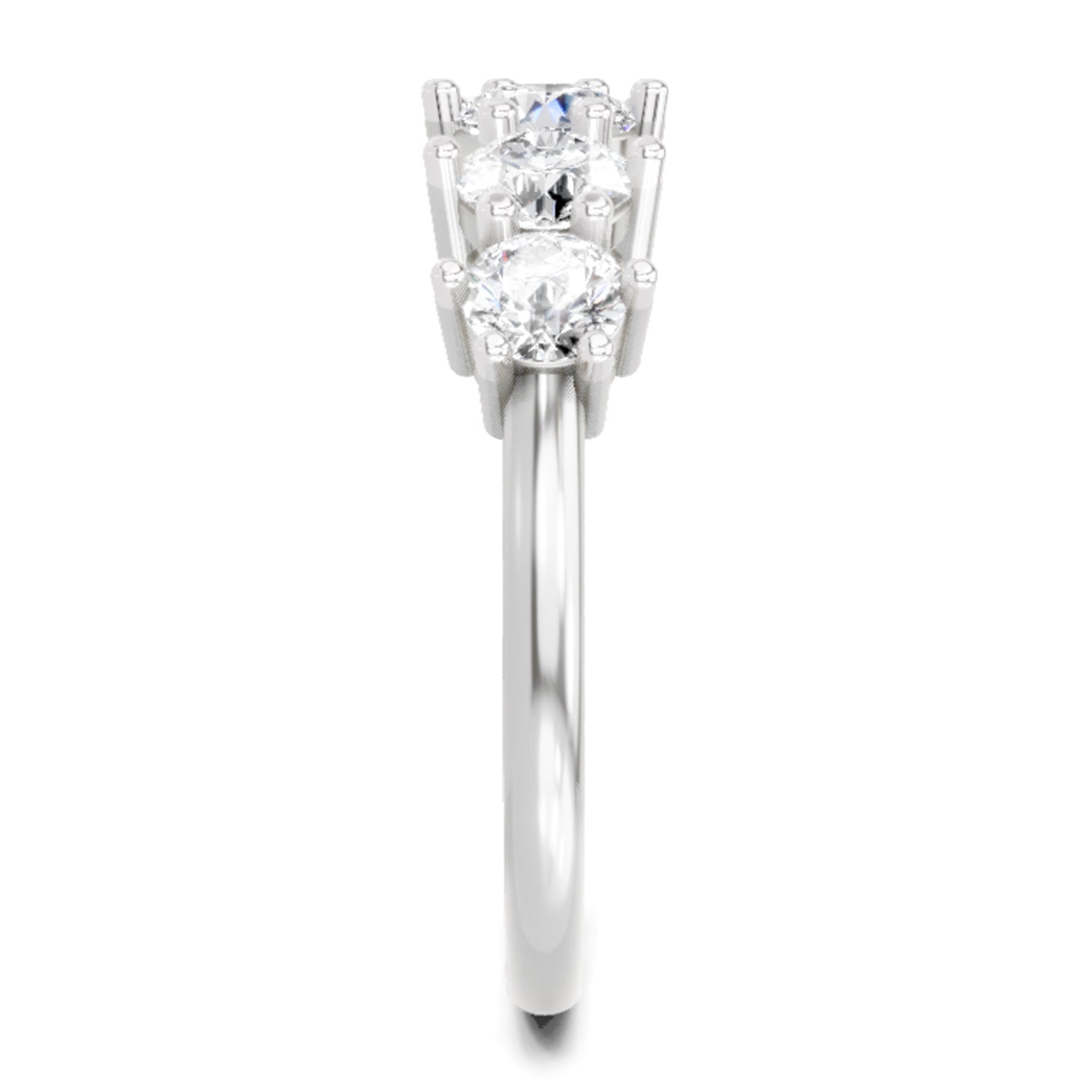 1.04 Carat Round Ring FG VS Diamond