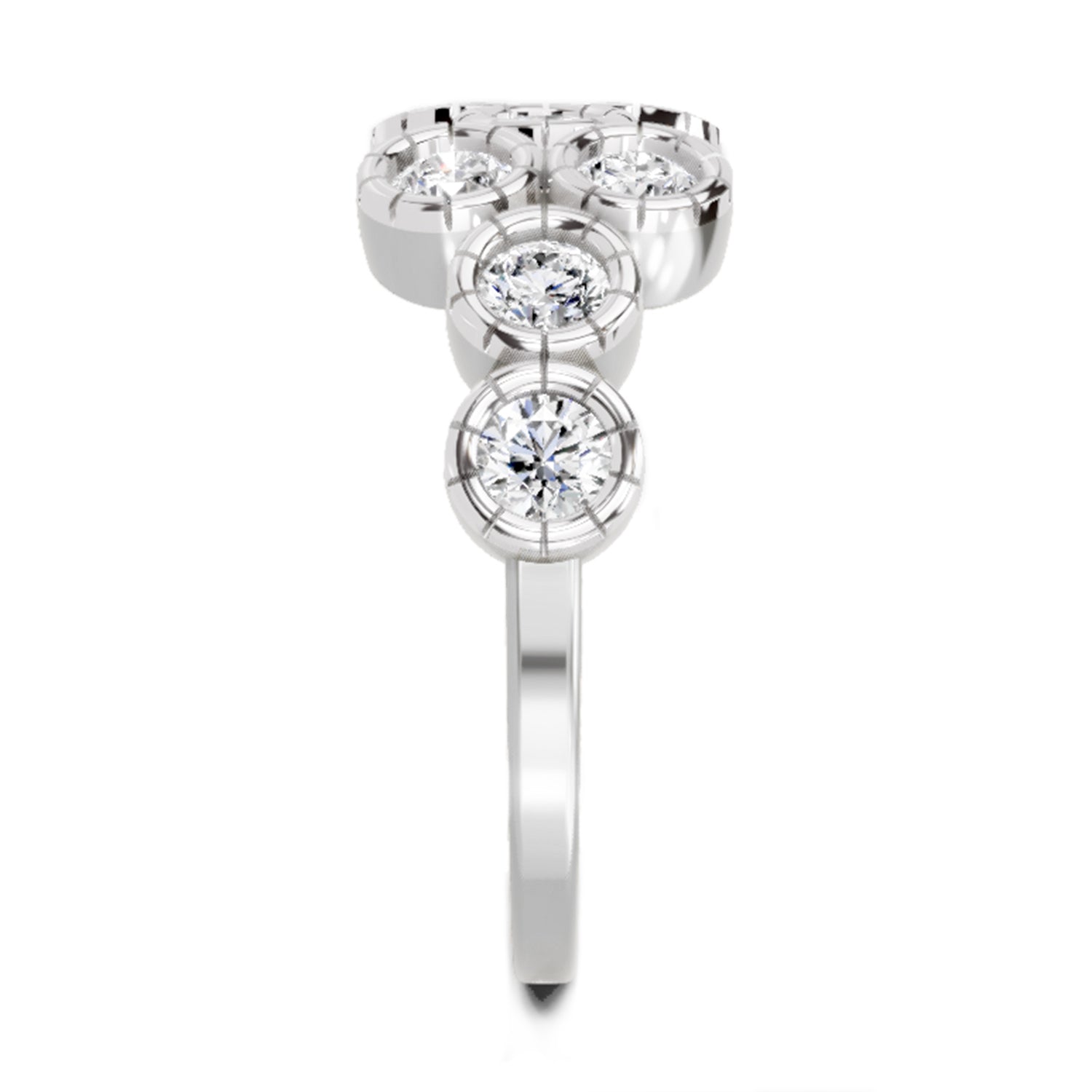 1.13 Carat Round Ring FG VS Diamond