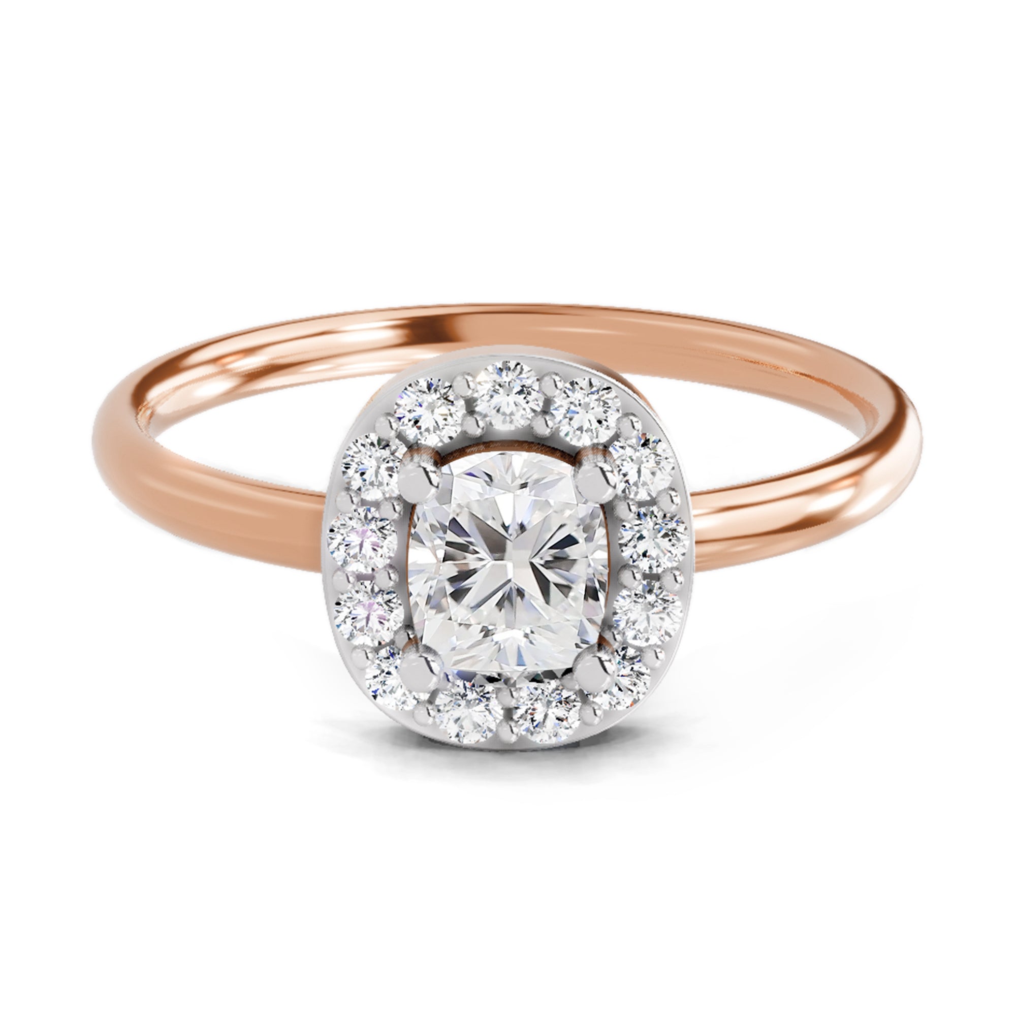 1.18 Carat Emerald Ring FG VS Diamond
