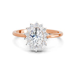 0.97 Carat Oval Ring FG VS Diamond