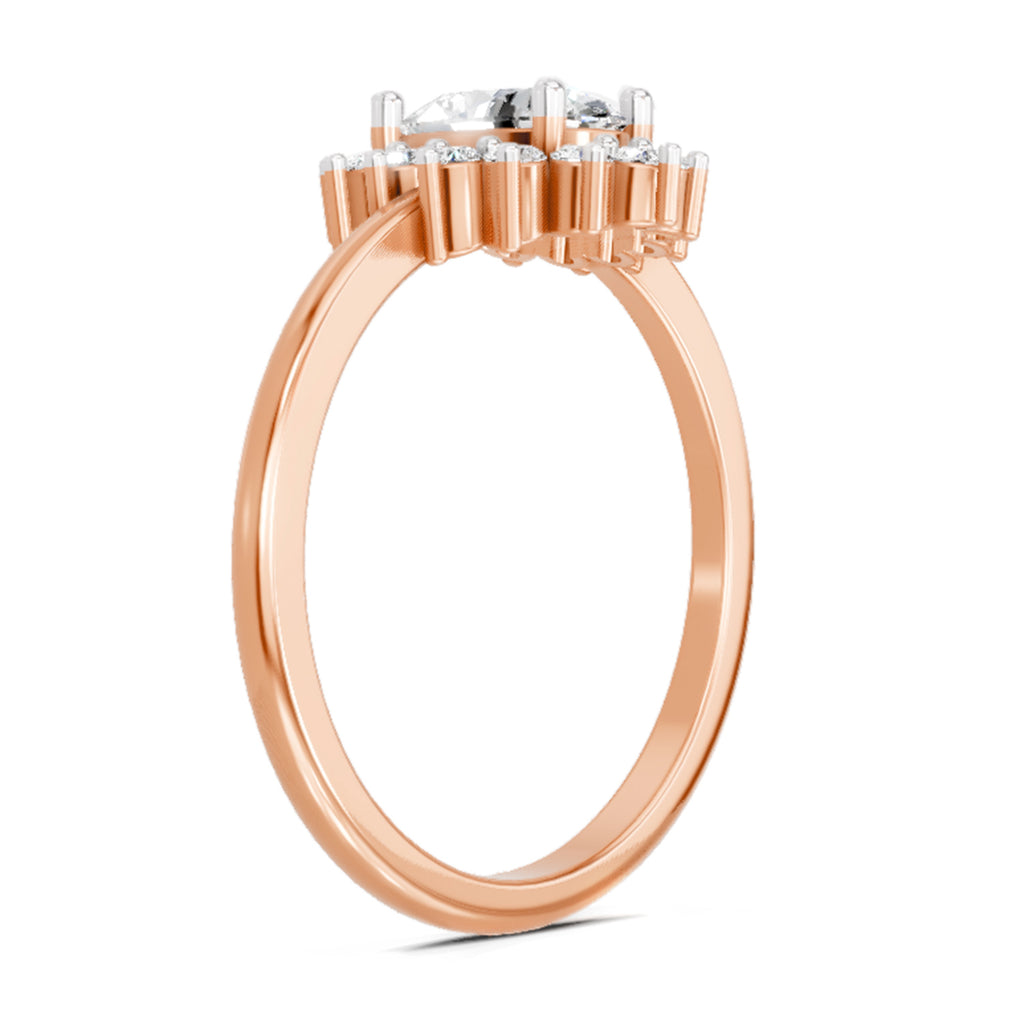 0.97 Carat Oval Ring FG VS Diamond