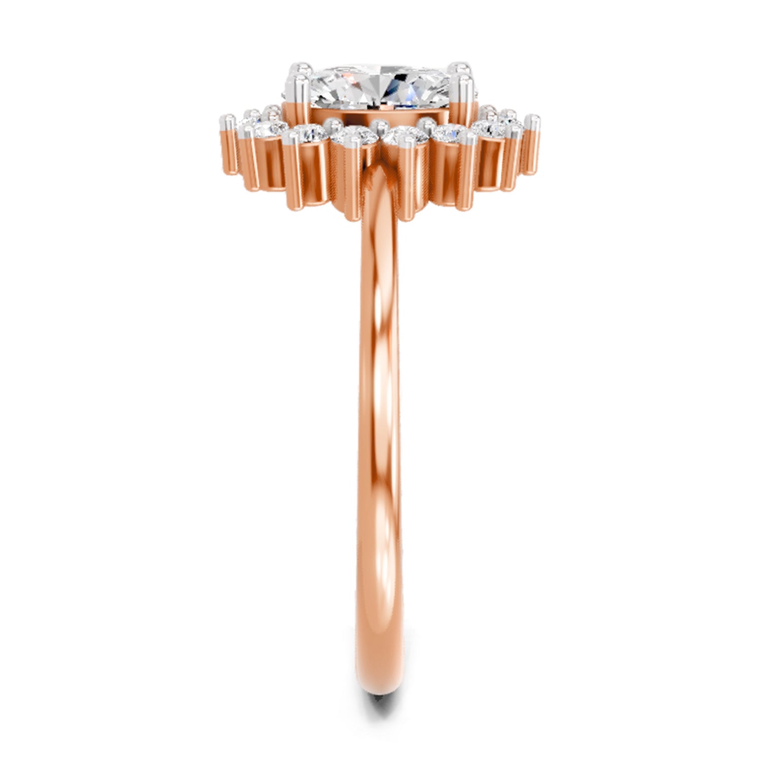 0.97 Carat Oval Ring FG VS Diamond
