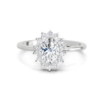 0.97 Carat Oval Ring FG VS Diamond
