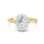 0.97 Carat Oval Ring FG VS Diamond