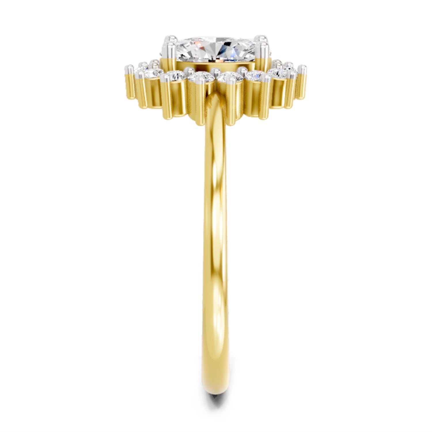 0.97 Carat Oval Ring FG VS Diamond