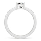 0.94 Carat Princess Solitaire Ring FG VS Diamond