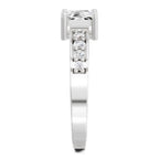 0.94 Carat Princess Solitaire Ring FG VS Diamond