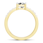 0.94 Carat Princess Solitaire Ring FG VS Diamond
