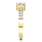 0.94 Carat Princess Solitaire Ring FG VS Diamond