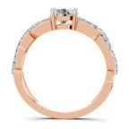 1 Carat infinity Diamond Engagement Ring