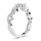1 Carat infinity Diamond Engagement Ring