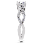 1 Carat infinity Diamond Engagement Ring
