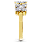 1.19 Carat Floral Diamond Ring