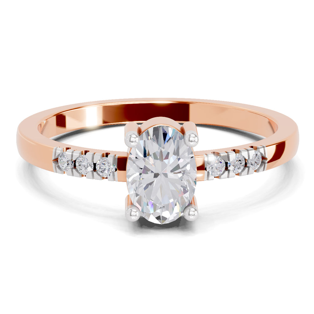 1.19 Carat Floral Diamond Ring