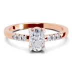 1.19 Carat Floral Diamond Ring