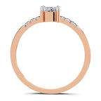 0.70 Carat Oval Shape Solitaire Diamond Ring