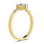 0.70 Carat Oval Shape Solitaire Diamond Ring