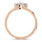 0.70 Carat Heart Shape Toi et Moi Diamond Ring